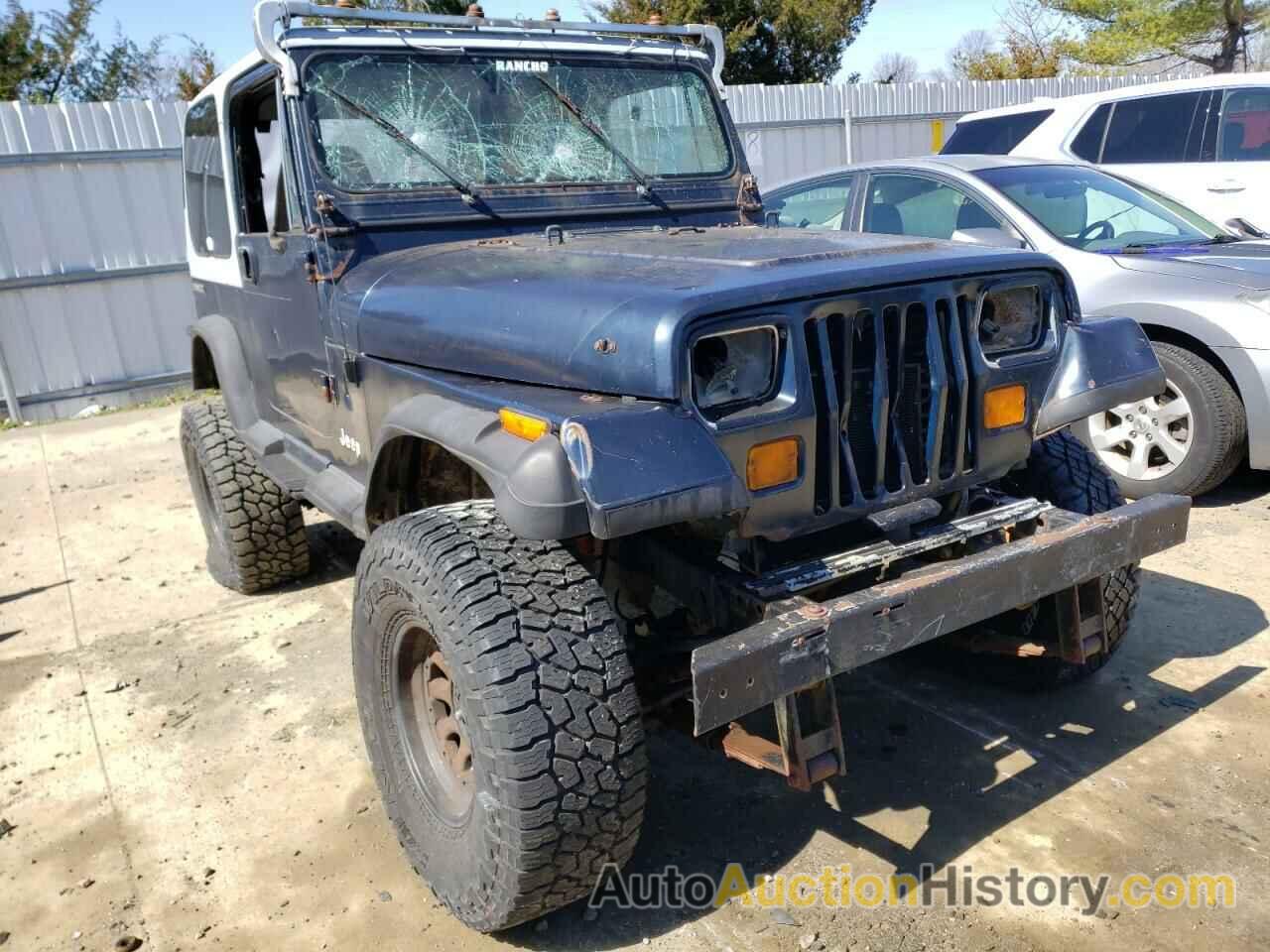 1987 JEEP WRANGLER SPORT, 2BCCV8134HB541893