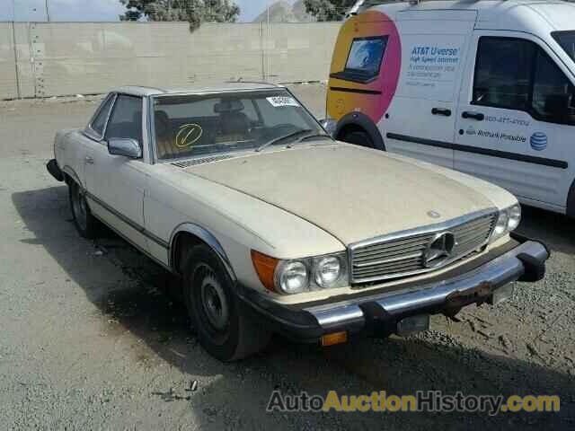 1982 MERCEDES-BENZ 380 SL, WDBBA45A8CB016422