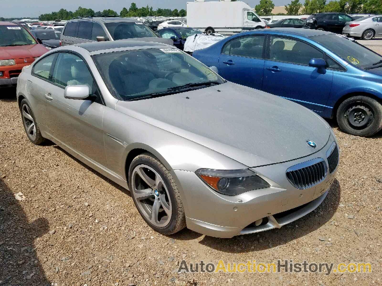 2005 BMW 645 CI AUTOMATIC, WBAEH73445CF95222