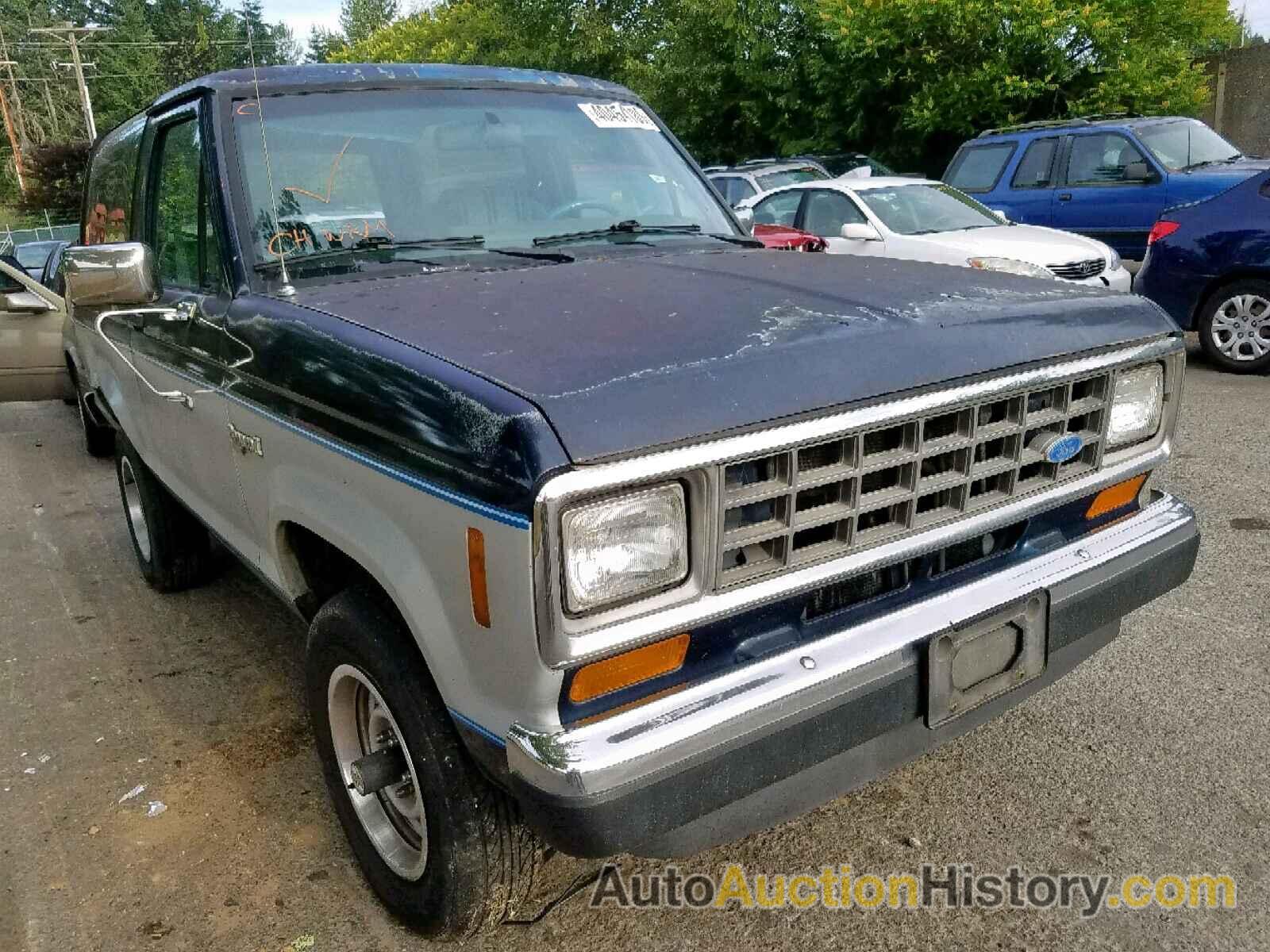 1987 FORD BRONCO II, 1FMCU14T0HUB94489