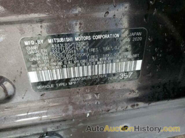 MITSUBISHI OUTLANDER ES, JA4AP3AU7LU027674