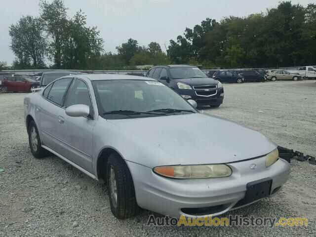 2002 OLDSMOBILE ALERO GL, 1G3NL52EX2C161704