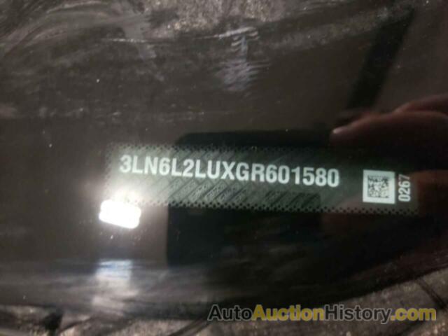 LINCOLN MKZ HYBRID, 3LN6L2LUXGR601580