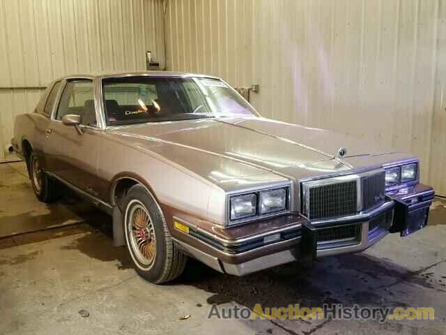 1984 PONTIAC GRAND PRIX, 2G2AK37H8E2250916