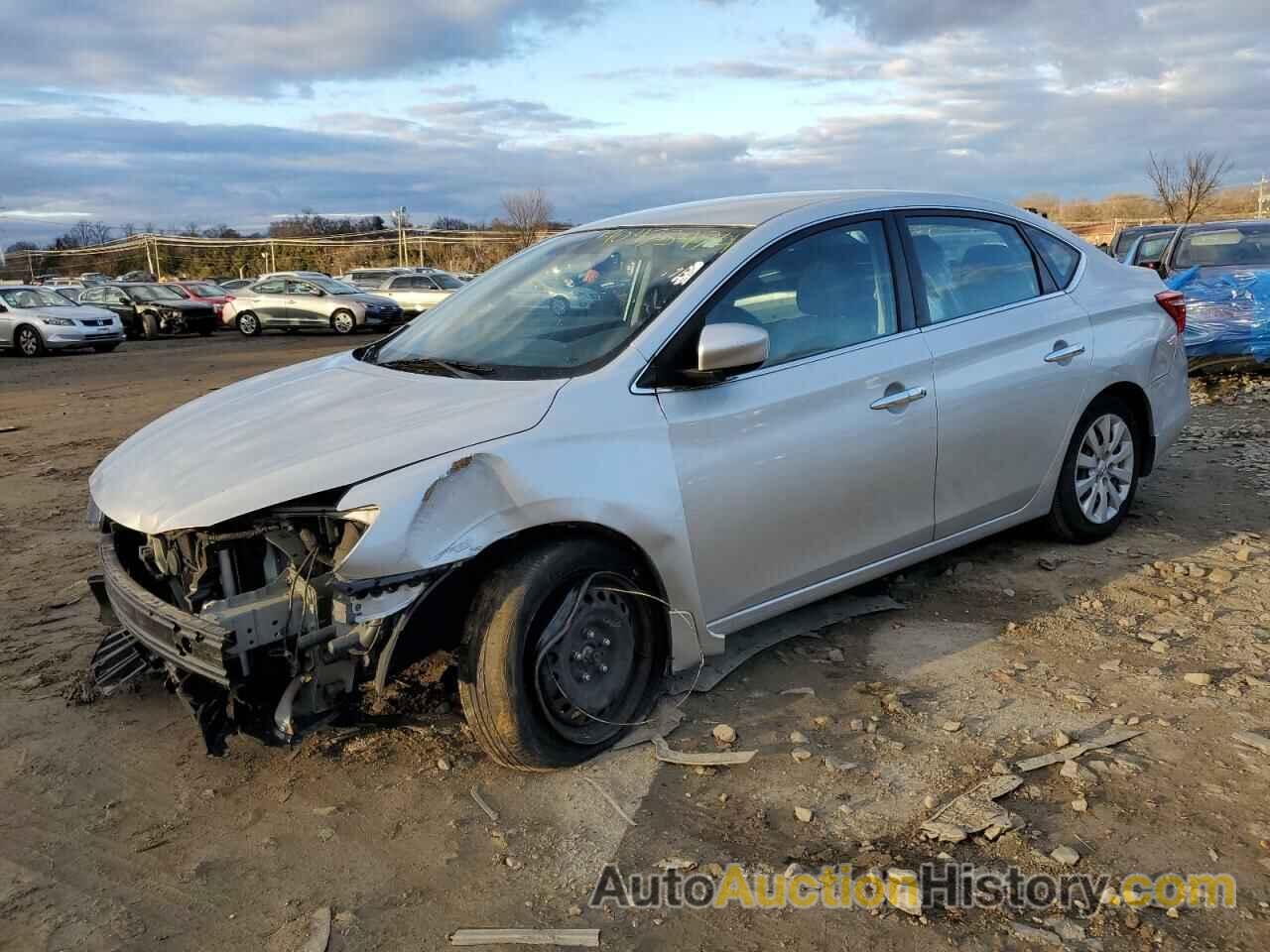 NISSAN SENTRA S, 3N1AB7AP0JY322408