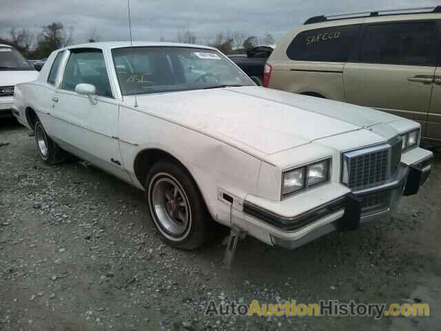 1986 PONTIAC GRAND PRIX, 2G2GJ37A7G2232927