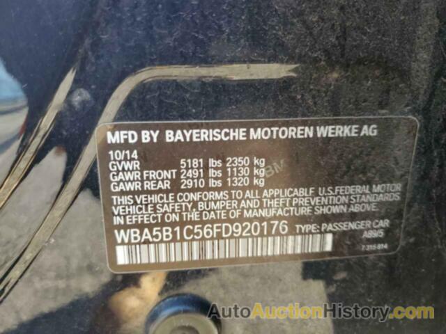 BMW 5 SERIES I, WBA5B1C56FD920176