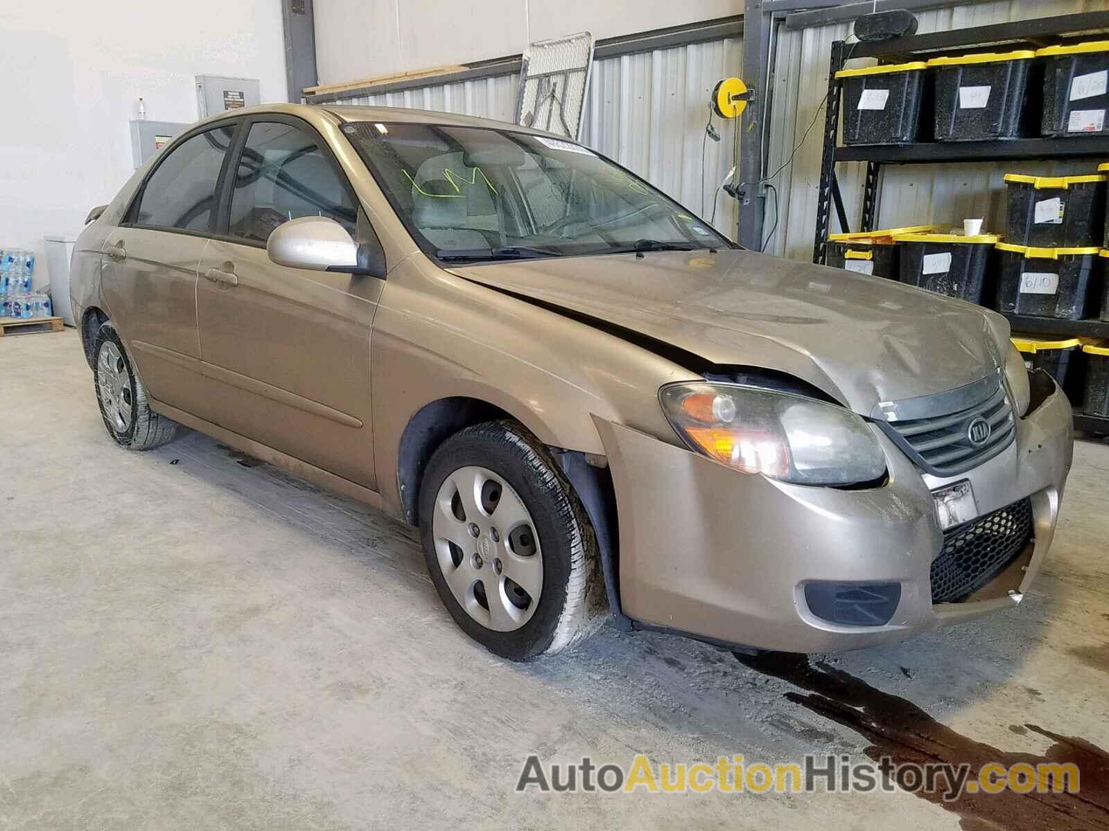 2009 KIA SPECTRA EX, KNAFE221995618055