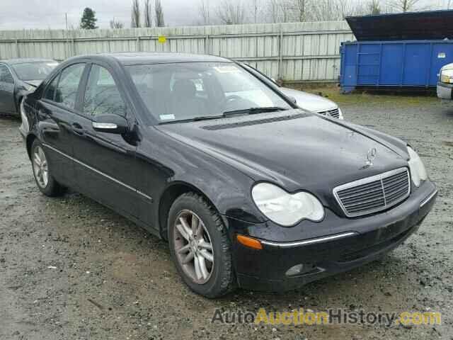 2004 MERCEDES-BENZ C240, WDBRF81J64F459448