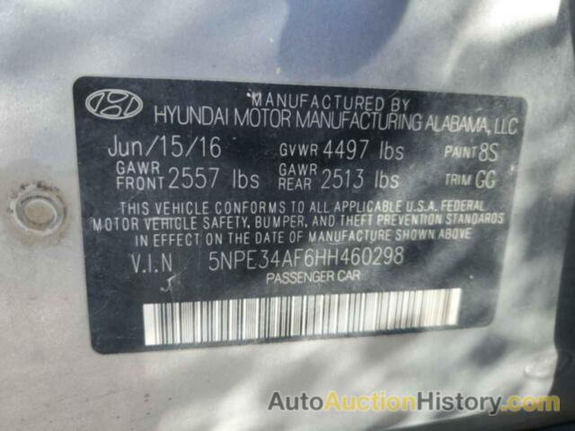 HYUNDAI SONATA SPORT, 5NPE34AF6HH460298