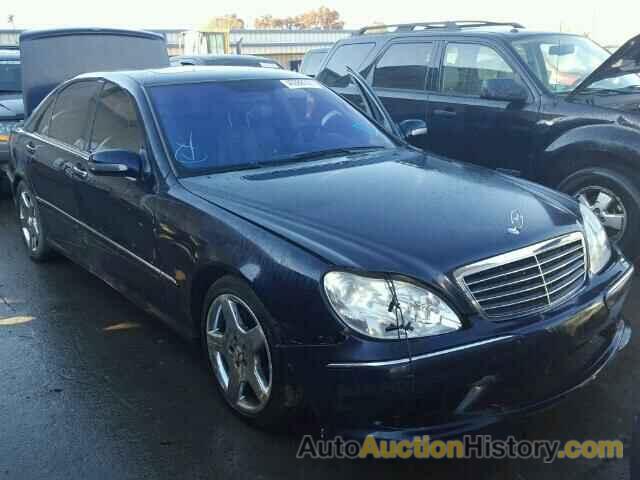 2002 MERCEDES-BENZ S500, WDBNG75J12A293558