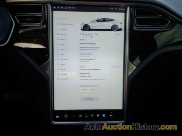 TESLA MODEL S, 5YJSA1E2XGF122852