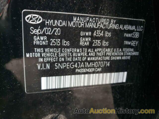 HYUNDAI SONATA SE, 5NPEG4JA1MH070714