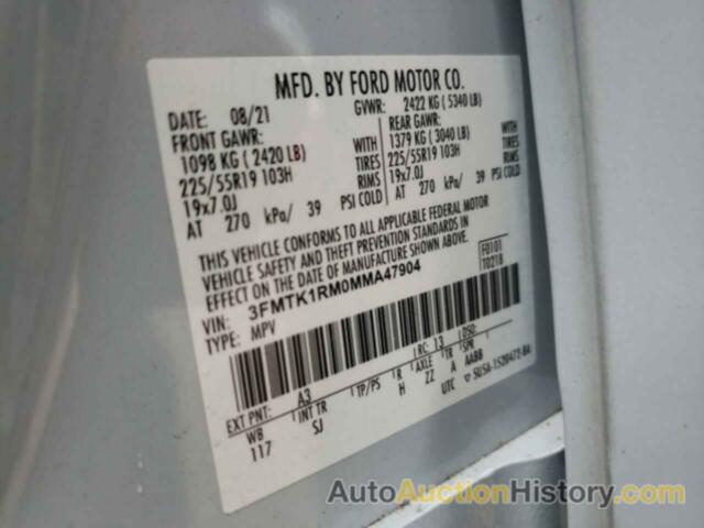 FORD MUSTANG SELECT, 3FMTK1RM0MMA47904