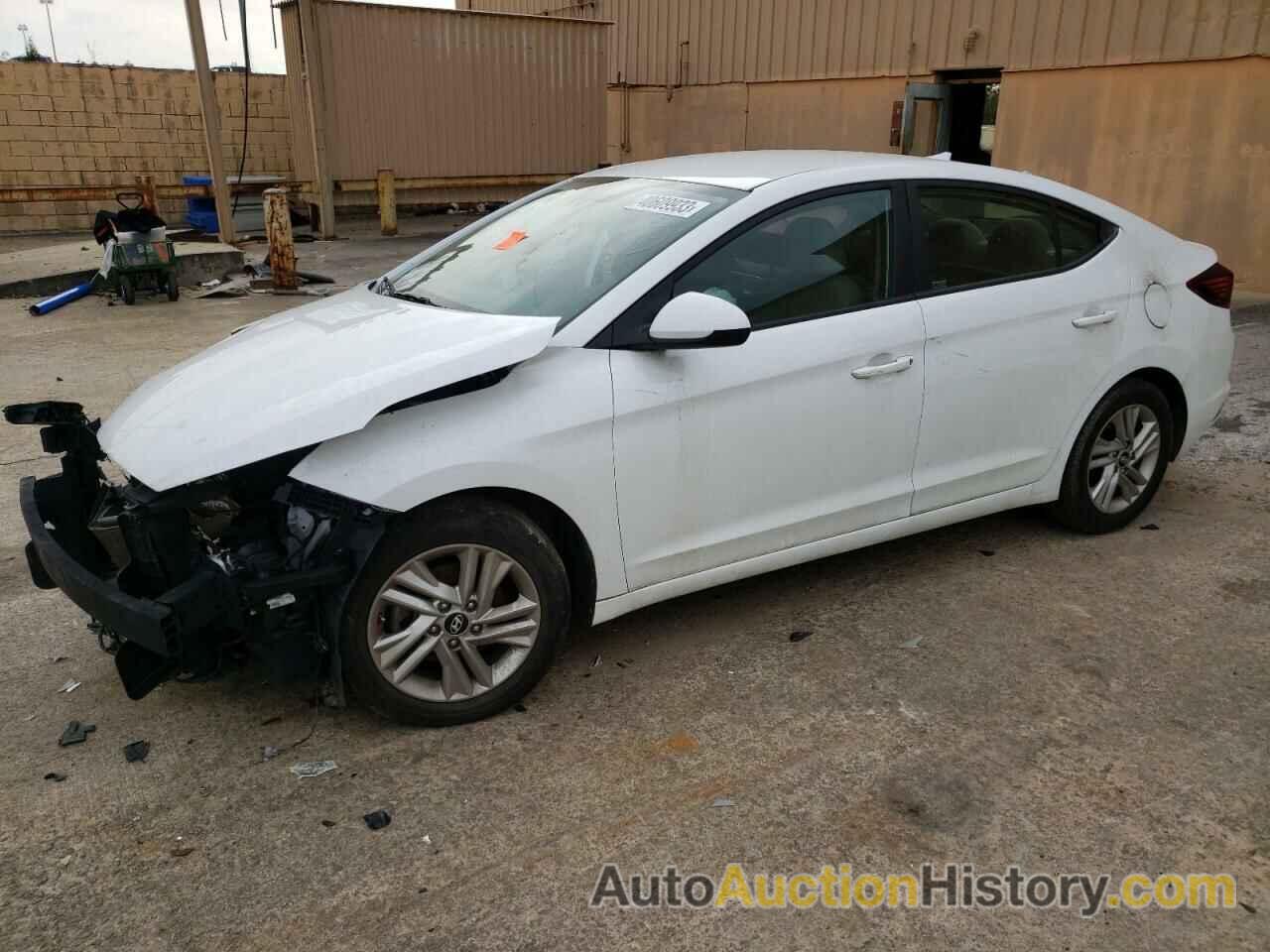 2019 HYUNDAI ELANTRA SEL, 5NPD84LF6KH452073