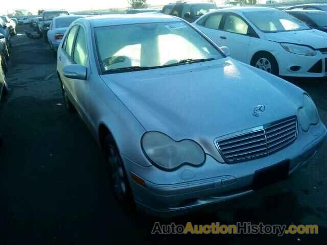 2001 MERCEDES-BENZ C240, WDBRF61J11F053707