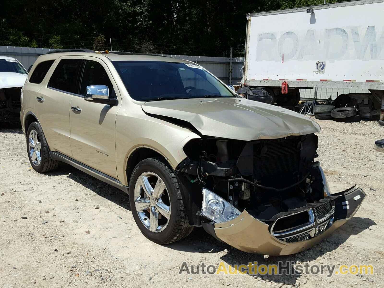 2011 DODGE DURANGO CITADEL, 1D4RD5GG1BC648205