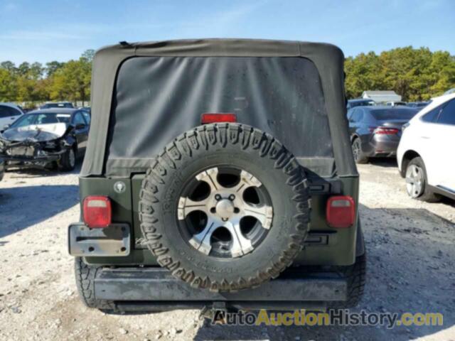 JEEP WRANGLER X, 1J4FA39S26P735750