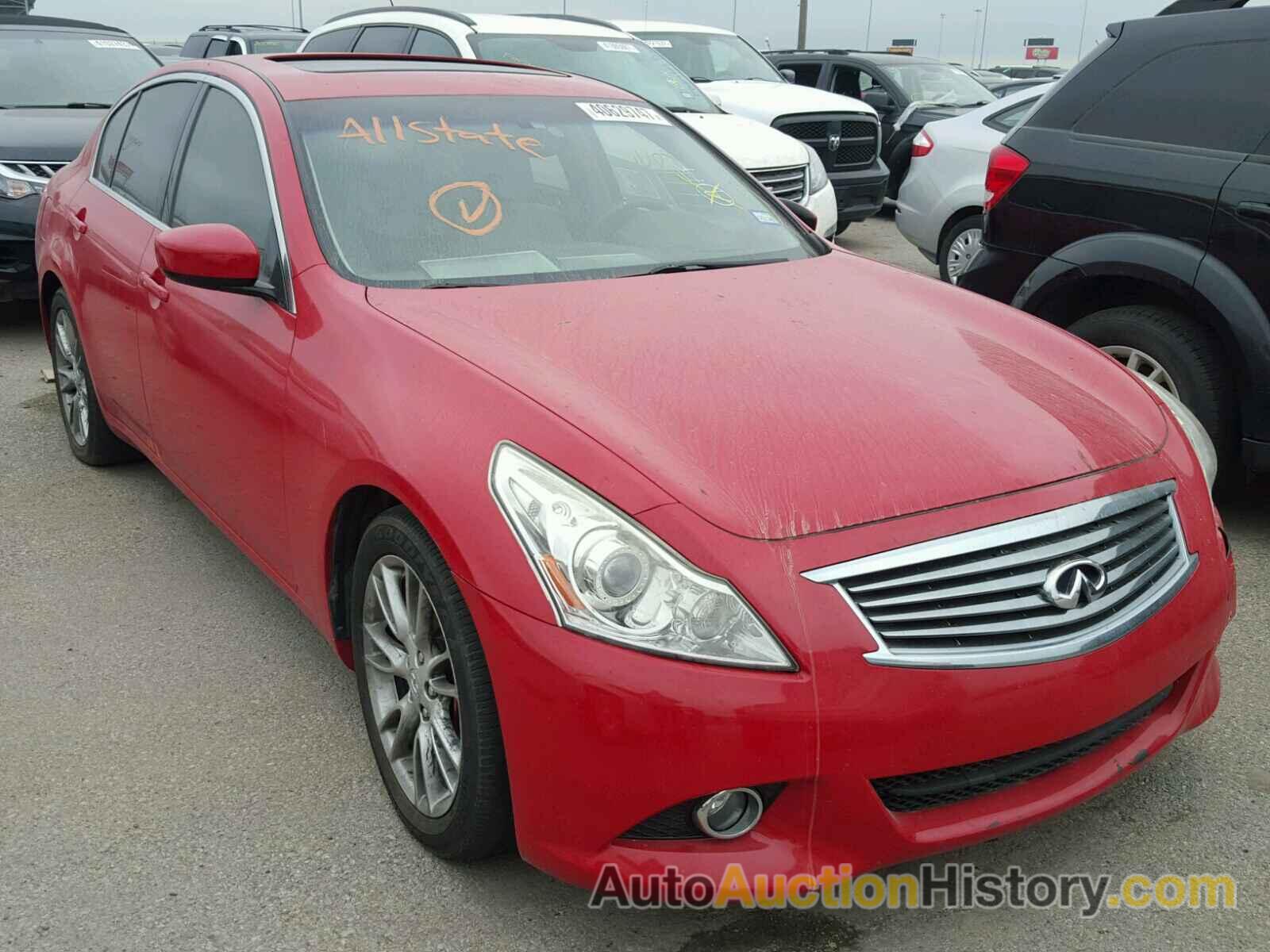 2010 INFINITI G37 BASE, JN1CV6AP7AM402060