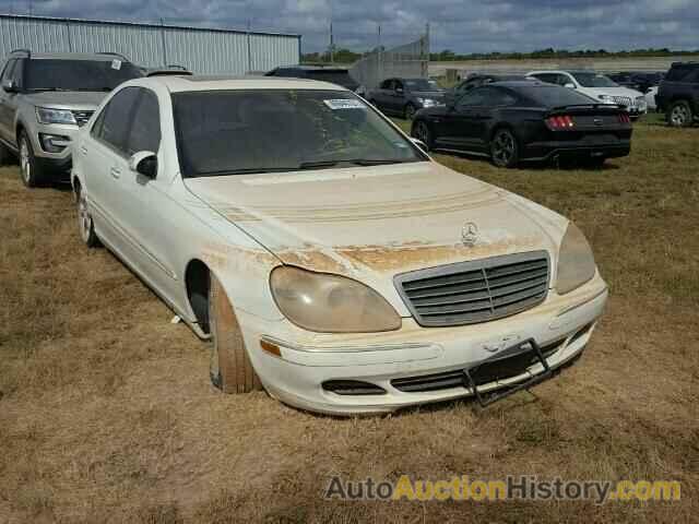 2003 MERCEDES-BENZ S 500 4MATIC, WDBNG84J13A359549