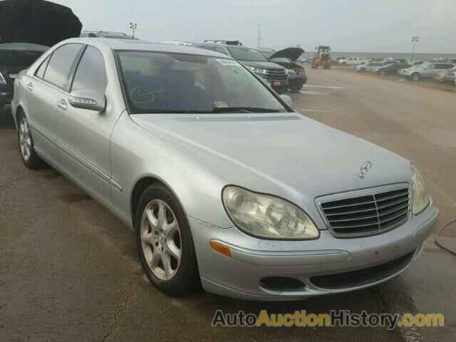 2004 MERCEDES-BENZ S 430 4MATIC, WDBNG83J74A417697