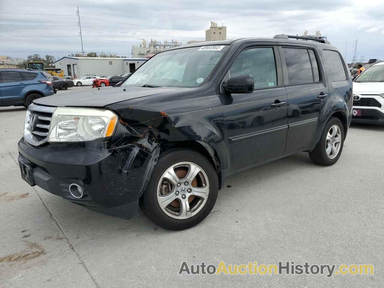 2013 HONDA PILOT EXLN, 5FNYF3H77DB001626