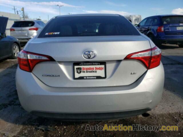 TOYOTA COROLLA L, 2T1BURHE0GC599290