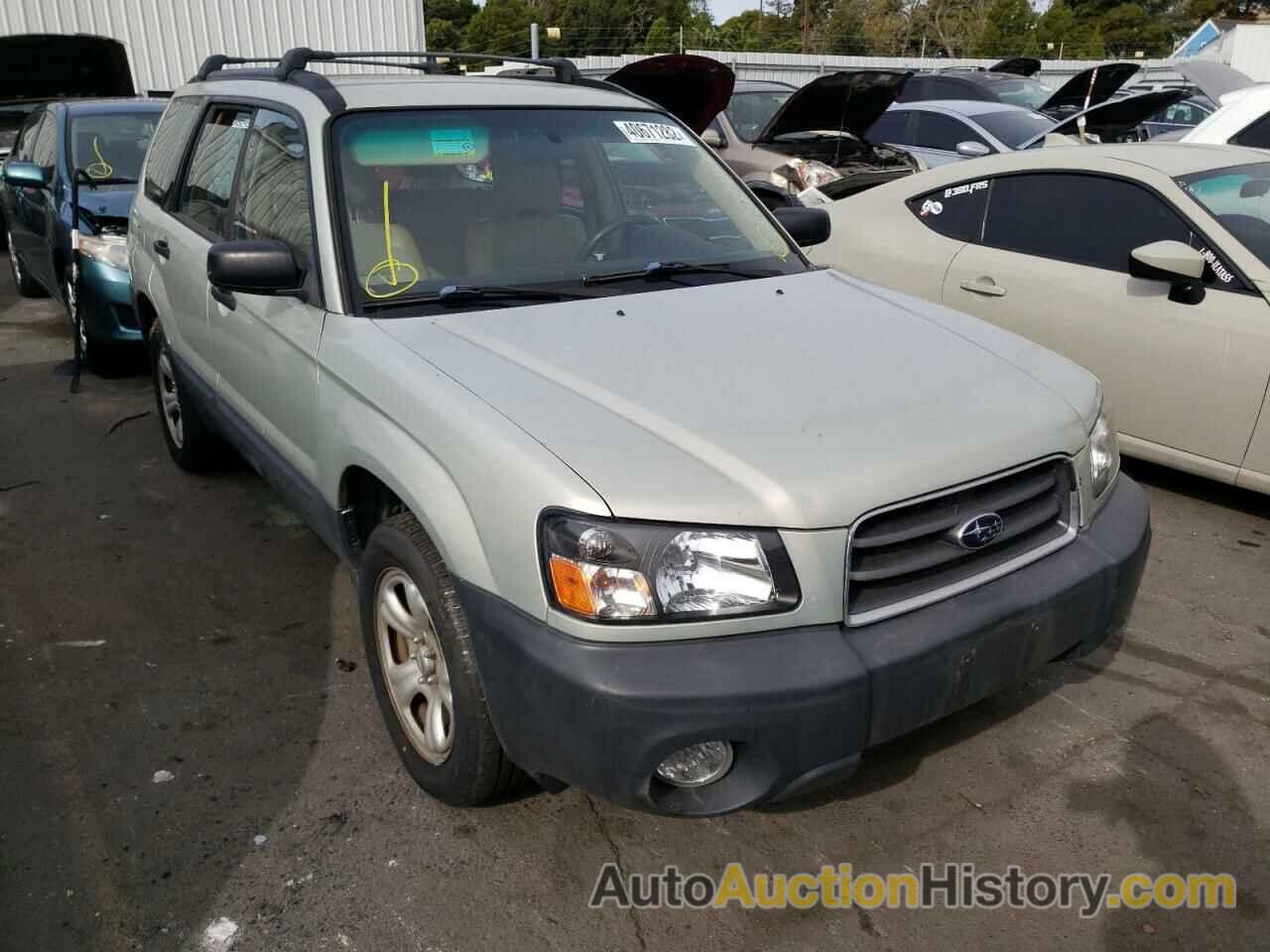 2005 SUBARU FORESTER 2.5X, JF1SG63665H736480