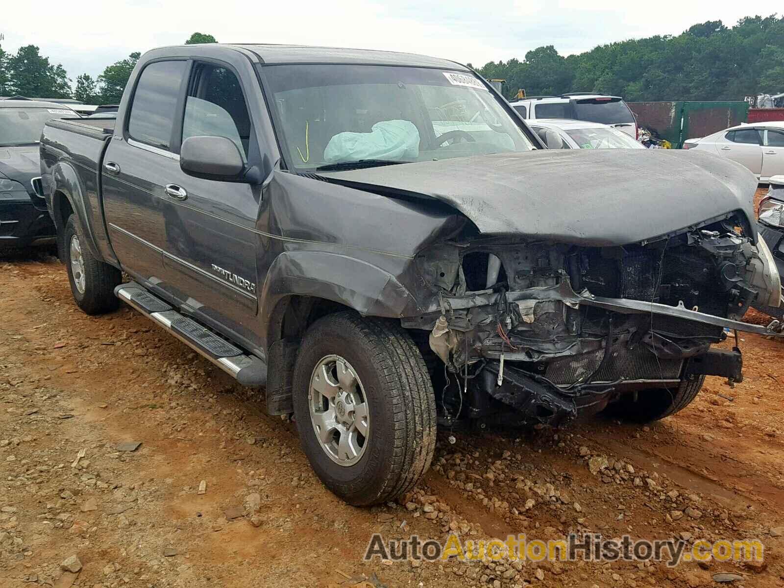 2005 TOYOTA TUNDRA DOUBLE CAB LIMITED, 5TBET38155S479704