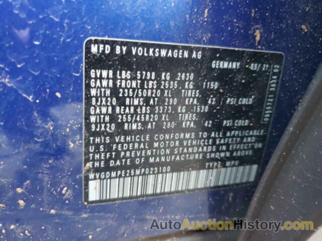 VOLKSWAGEN ID.4 FIRST FIRST EDITION, WVGDMPE25MP023100