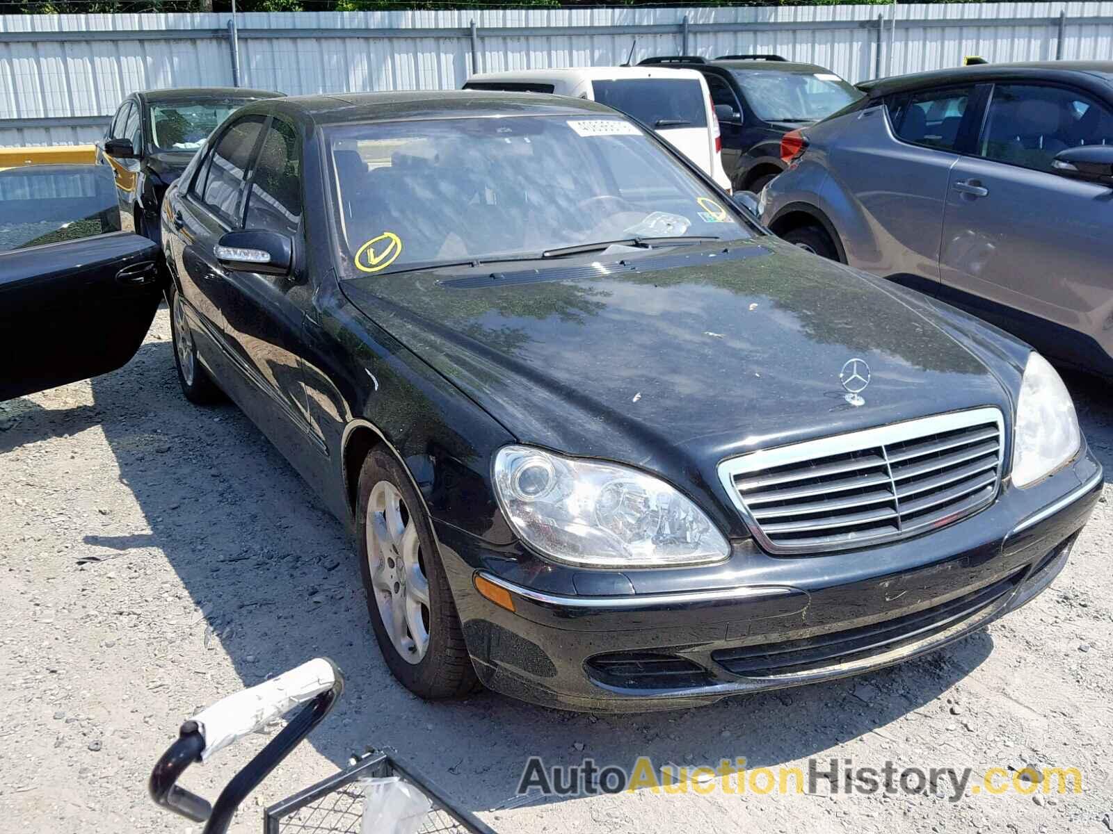 2005 MERCEDES-BENZ S 430 4MATIC, WDBNG83J15A460451