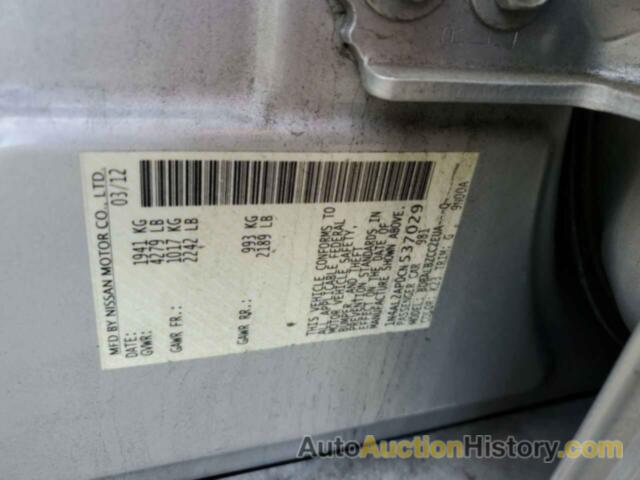 NISSAN ALTIMA BASE, 1N4AL2AP0CN537029