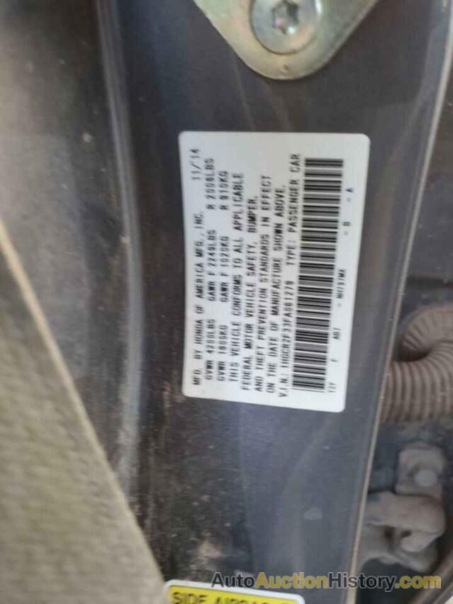 HONDA ACCORD LX, 1HGCR2F33FA061279