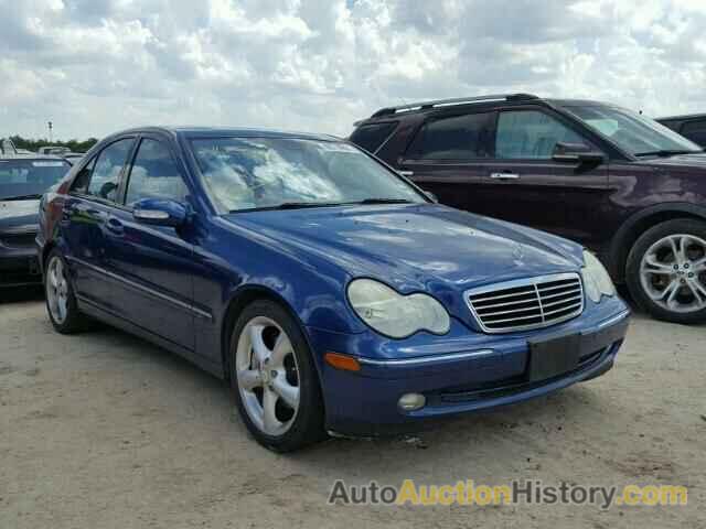 2004 MERCEDES-BENZ C 230K SPORT SEDAN, WDBRF40J24F494918