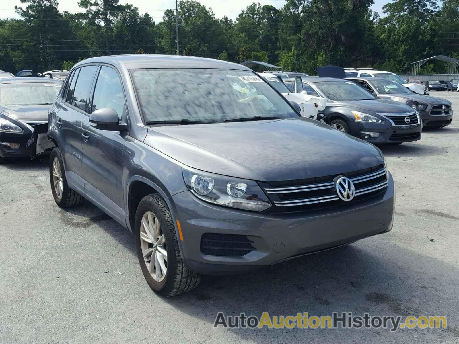 2014 VOLKSWAGEN TIGUAN S, WVGAV3AX2EW519294