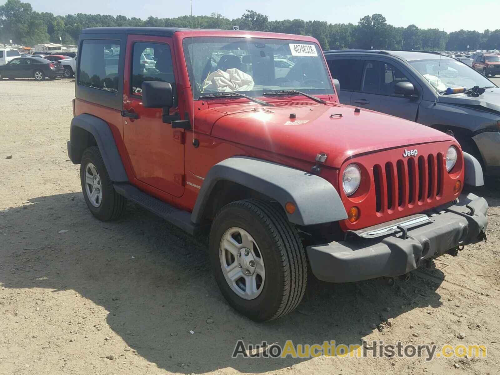 2011 JEEP WRANGLER SPORT, 1J4AA2D12BL508188