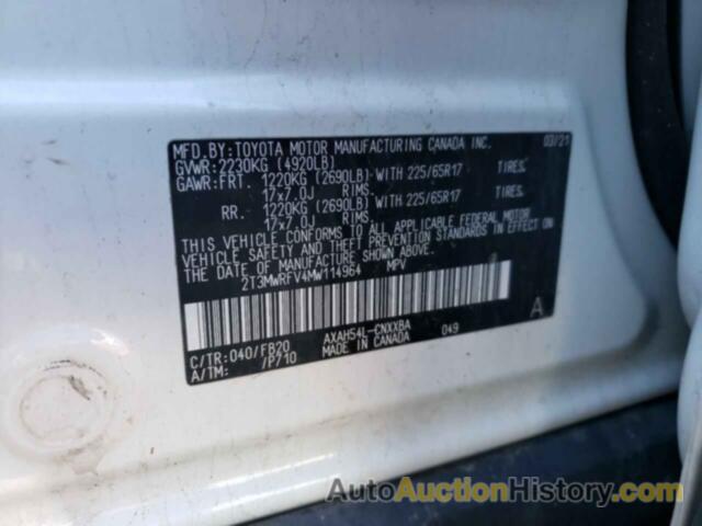 TOYOTA RAV4 LE, 2T3MWRFV4MW114964