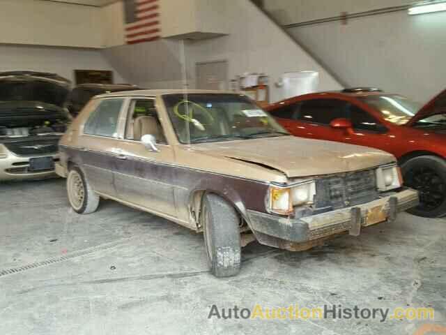 1983 DODGE OMNI CUSTO, 1B3BZ48C3DD228501