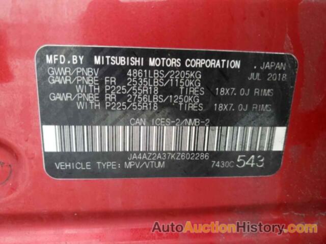 MITSUBISHI OUTLANDER ES, JA4AZ2A37KZ602286