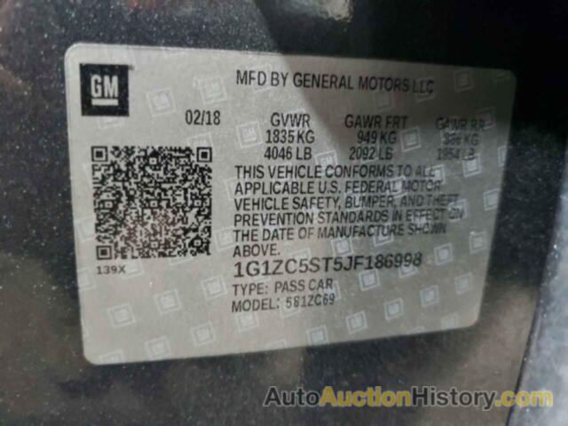 CHEVROLET MALIBU LS, 1G1ZC5ST5JF186998