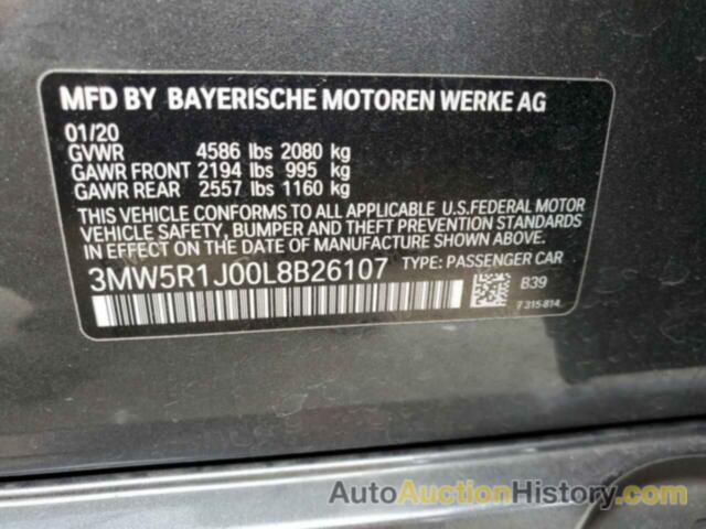 BMW 3 SERIES, 3MW5R1J00L8B26107