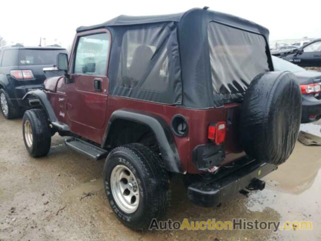 JEEP WRANGLER SPORT, 1J4FA49S62P724122