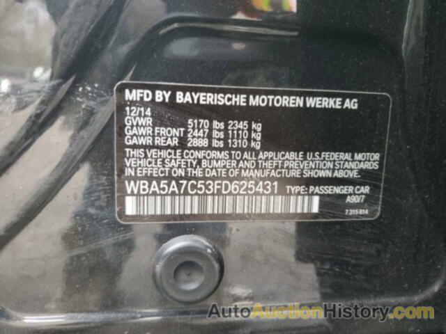 BMW 5 SERIES XI, WBA5A7C53FD625431