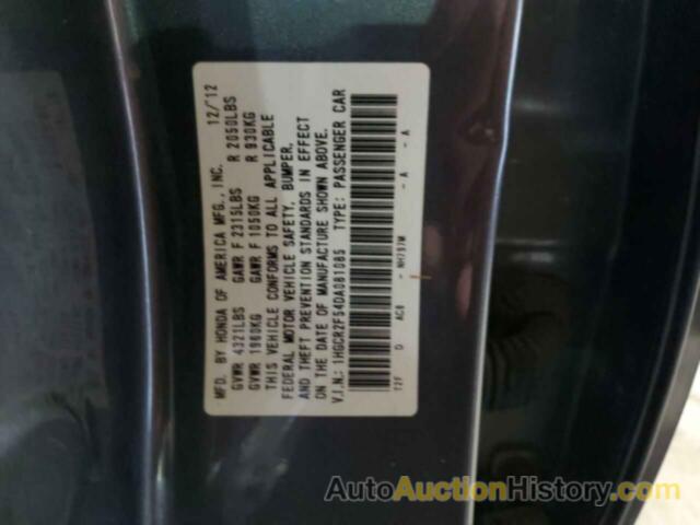 HONDA ACCORD SPORT, 1HGCR2F54DA081085