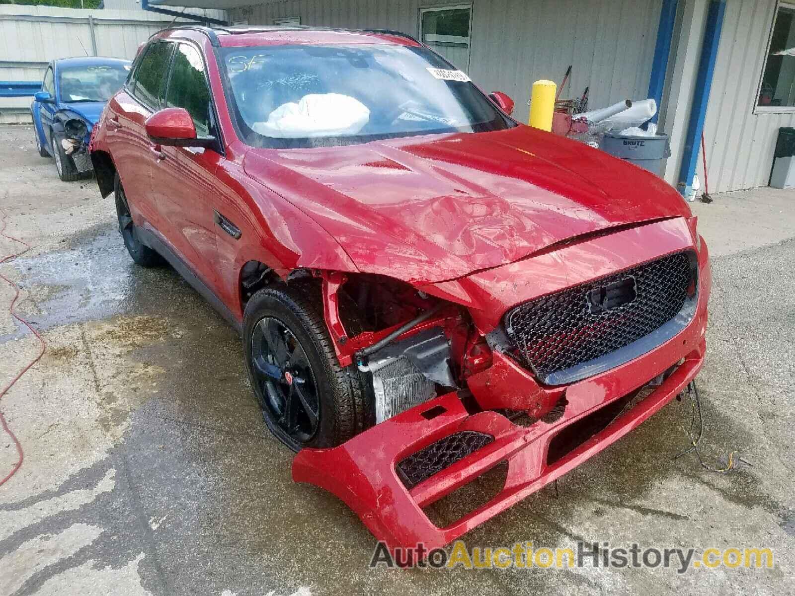 2019 JAGUAR F-PACE PREMIUM, SADCJ2FX6KA357517