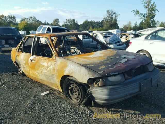 1992 FORD ESCORT LX, 1FAPP14J7NW107219