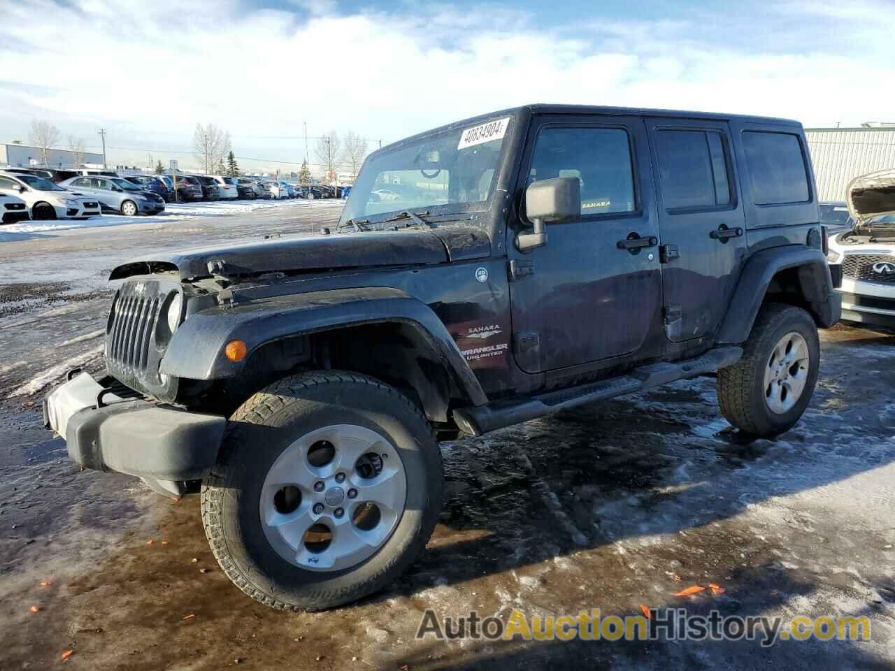 JEEP WRANGLER SAHARA, 1C4BJWEG4EL150892