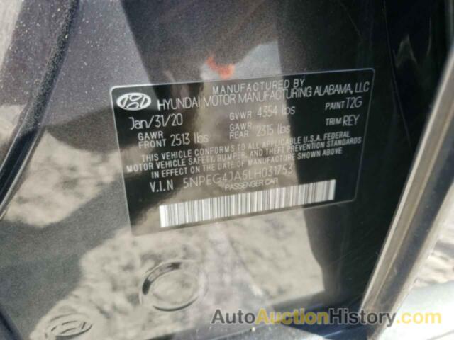 HYUNDAI SONATA SE, 5NPEG4JA5LH031753