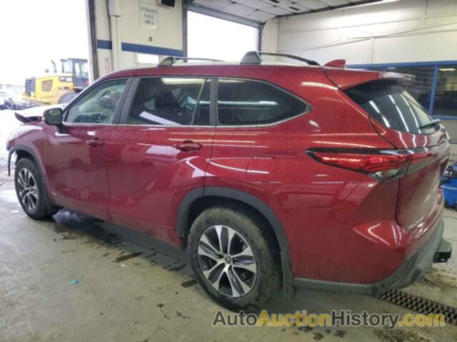 TOYOTA HIGHLANDER HYBRID XLE, 5TDKBRCH5PS124524