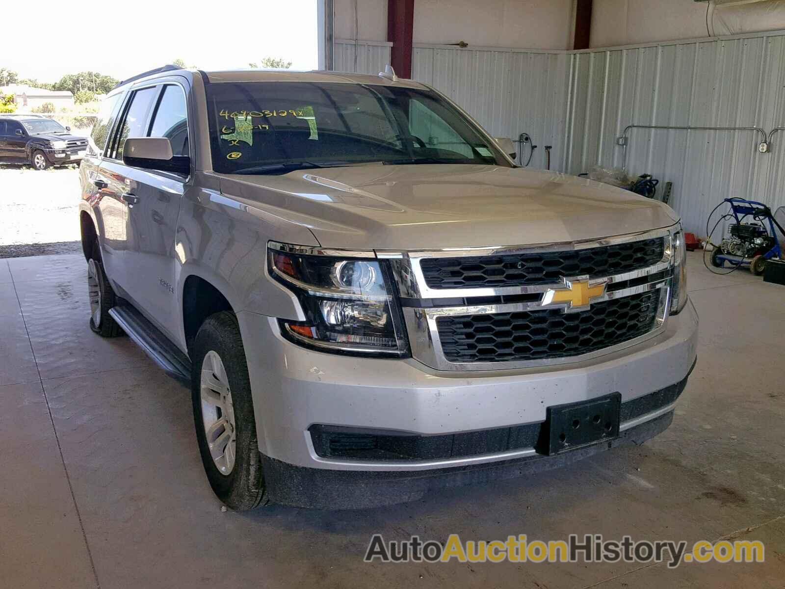 2018 CHEVROLET TAHOE K1500 LT, 1GNSKBKC6JR364658